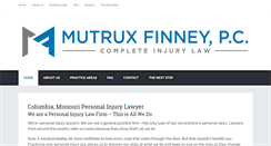 Desktop Screenshot of columbiainjurylawfirm.com